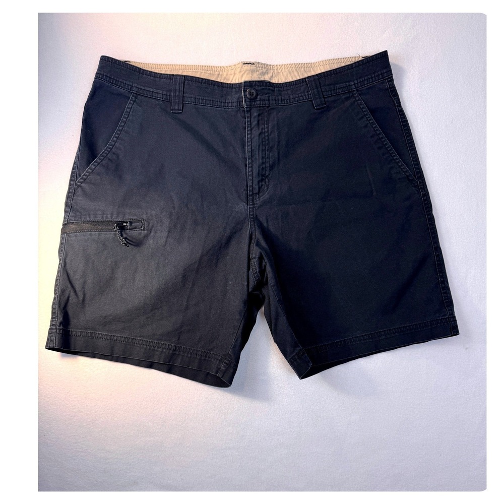 Columbia Sportswear Mens 36W Navy Chino Shorts 9" Inseam Outdoor Hiking